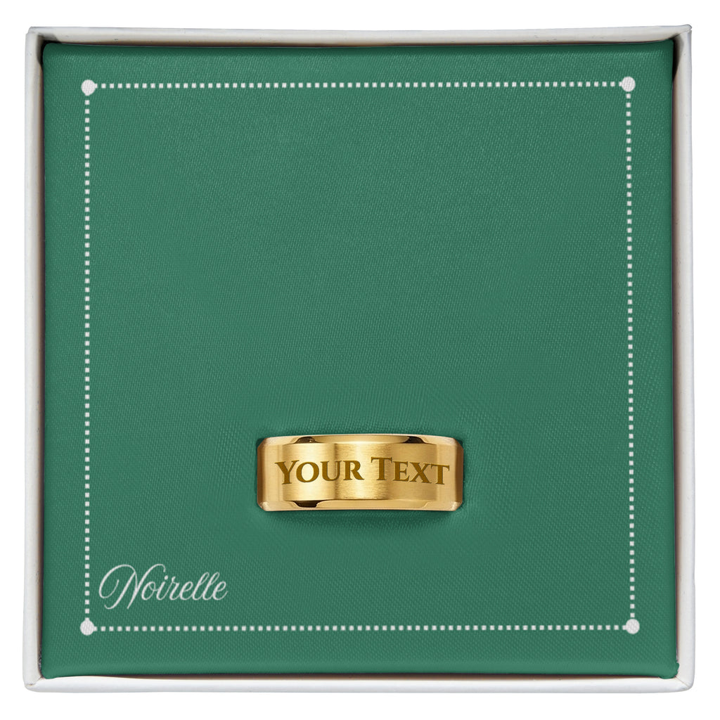 Engraved Men's Ring