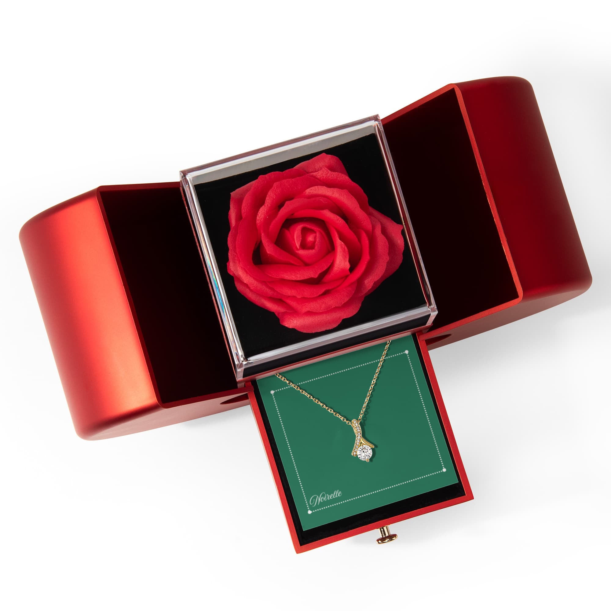 Alluring Beauty Necklace and Heart Box